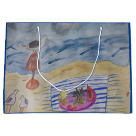 Zeemijlen op het strand groot cadeauzakje