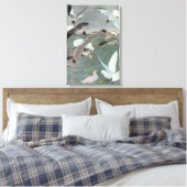 Zeemijlen over oceaangolven door Louis Agassiz Fue Canvas Afdruk (Insitu (Slaapkamer))