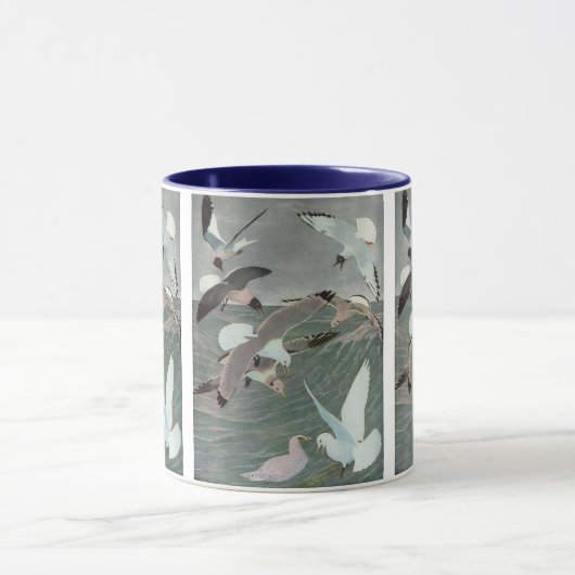 Zeemijlen over oceaangolven door Louis Agassiz Fue Mok (Midden)