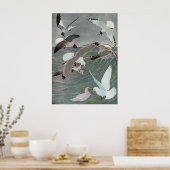 Zeemijlen over oceaangolven door Louis Agassiz Fue Poster (Keuken)