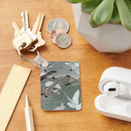 Zeemijlen over oceaangolven door Louis Agassiz Fue Sleutelhanger