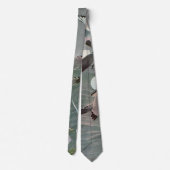 Zeemijlen over oceaangolven door Louis Agassiz Fue Stropdas (Achterkant)