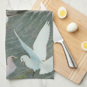 Zeemijlen over oceaangolven door Louis Agassiz Fue Theedoek (Quarter Fold)