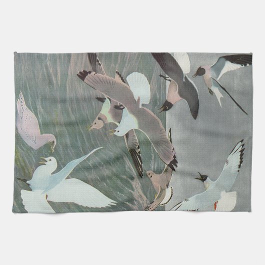 Zeemijlen over oceaangolven door Louis Agassiz Fue Theedoek (Horizontaal)