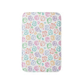 zeemijlpatroon badmat (Voorkant Verticaal)