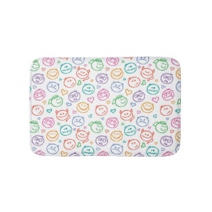 zeemijlpatroon badmat