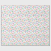 zeemijlpatroon cadeaupapier (Vlak)