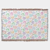 zeemijlpatroon deken (Voorkant)