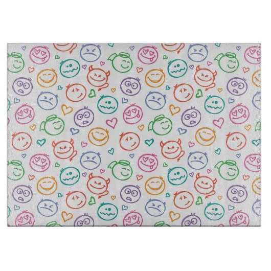 zeemijlpatroon snijplank (Voorkant)