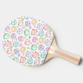 zeemijlpatroon tafeltennisbatje (Zijkant)