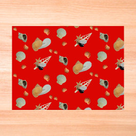 Zeemijlzomer ontkoppeling van de zeekust tissuepapier