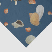 Zeemijlzomer ontkoppeling van de zeekust tissuepapier (Detail)