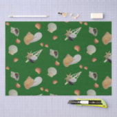 Zeemijlzomer ontkoppeling van de zeekust tissuepapier (Craft)