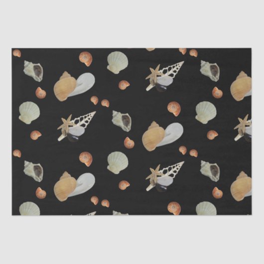 Zeemijlzomer ontkoppeling van de zeekust tissuepapier (Voorkant)