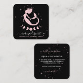 Zeemijsterren Vierkante Visitekaartje (Voorkant / Achterkant)