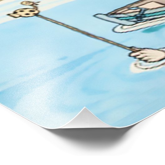 “Zeemisdaad” door W Heath Robinson Foto Afdruk (Hoek)