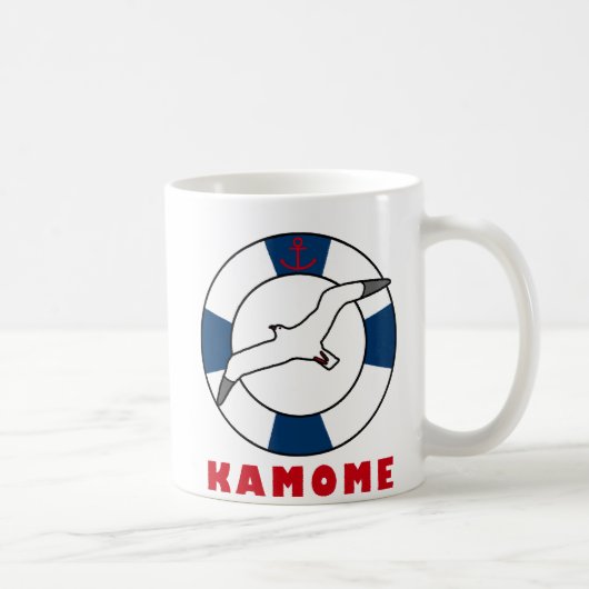 Zeemleeuw en zeemleder koffiemok (Rechts)