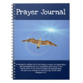 Zeemmeeuw in het dagblad Sunlight Prayer Notitieboek (Voorkant)