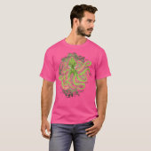 Zeemonitor Oceaandier Kraken Duiken Octopus T-shirt (Voorkant volledig)
