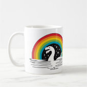 Zeemonster Regenboog Koffiemok (Links)
