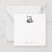 zeemonster Zee Persoonlijk Notitiekaartje (Voorkant)