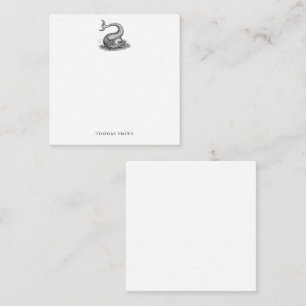 zeemonster Zee Persoonlijk Notitiekaartje