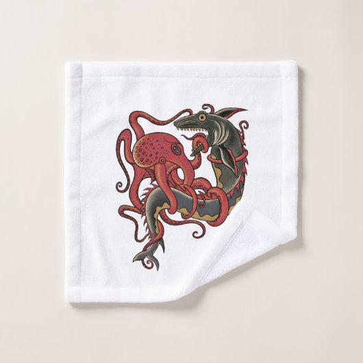 zeemonsters washandje (Wasdoekje)