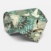 ZEEMULLEN VLIEGEN OVER DE GOLVEN nautische Stropdas (Opgerold)