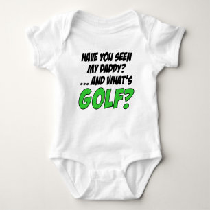 Zeen mijn papa Funny Golf Romper
