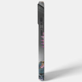 ZEENAARDJES IN LOVE, ROZE TEAL BLAUW PARELMOER Case-Mate iPhone CASE (Achterkant / Links)
