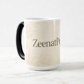 Zeenat Print -Modern Style Coffee Mok (Voorkant links)