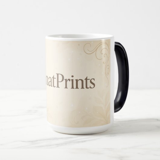 Zeenat Print -Modern Style Coffee Mok (Voorkant rechts)