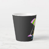 Zeeochtend koffiemok latte mok (Voorkant)