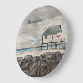 Zeeoord Morecambe Beach Hut Lancashire Grote Klok (Hoek)