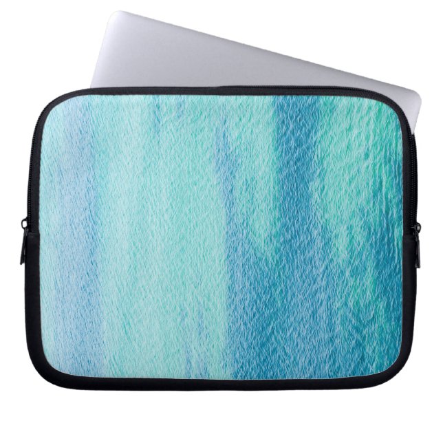 Zeeoppervlakwater Laptop Sleeve (Voorkant)