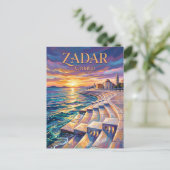 Zeeorgel Kroatië Briefkaart (Staand voorkant)