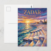 Zeeorgel Kroatië Briefkaart (Voorkant / Achterkant)