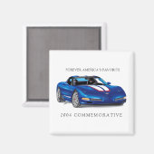 ZEEOSIX COLLECTIBLE AUTO ART MAGNEET (Voorkant / Achterkant)