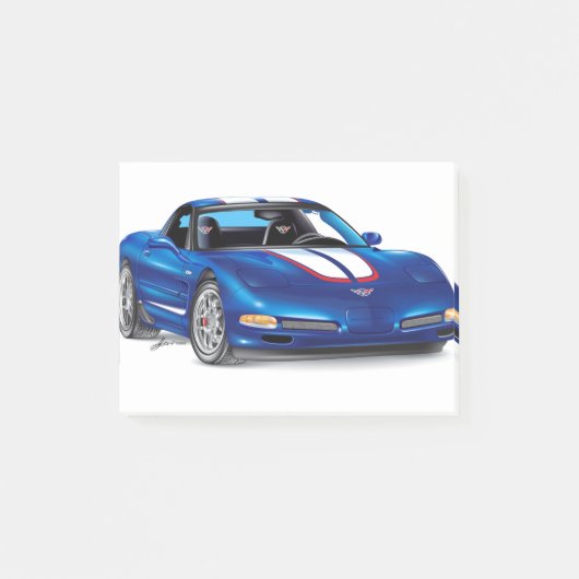 ZEEOSIX COLLECTIBLE AUTO ART POST-IT® NOTES (Voorkant)