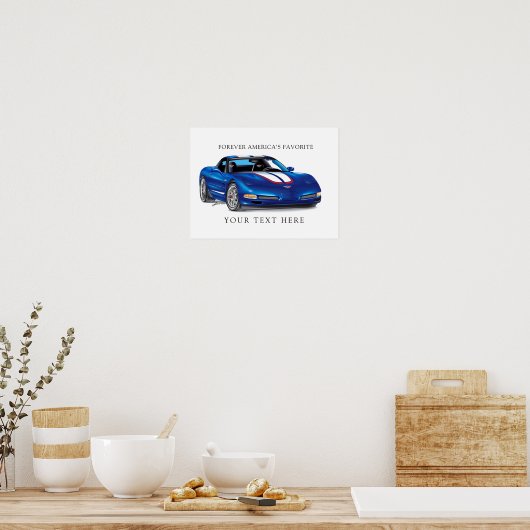 ZEEOSIX COLLECTIBLE AUTO ART POSTER (Keuken)