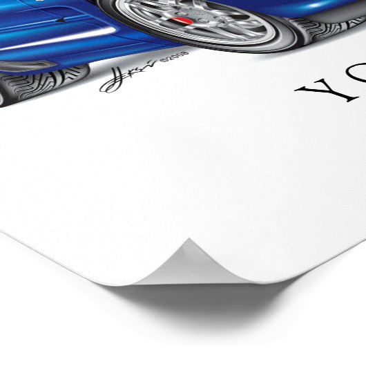 ZEEOSIX COLLECTIBLE AUTO ART POSTER (Hoek)