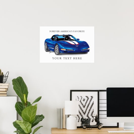 ZEEOSIX COLLECTIBLE AUTO ART POSTER (Thuiskantoor)