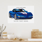 ZEEOSIX COLLECTIBLE AUTO ART POSTER (Keuken)