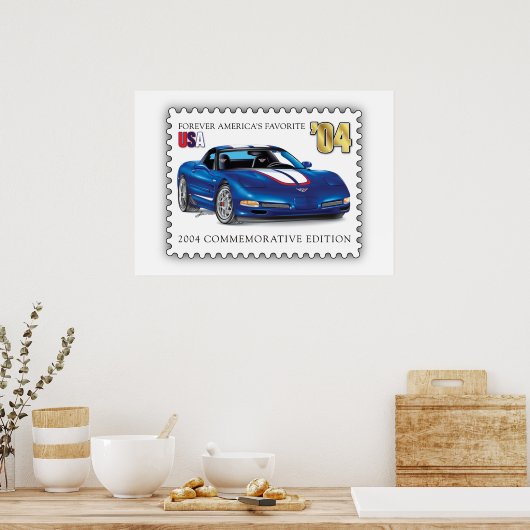 ZEEOSIX COLLECTIBLE AUTO ART POSTER (Keuken)