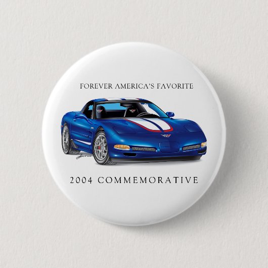 ZEEOSIX COLLECTIBLE AUTO ART RONDE BUTTON 5,7 CM (Voorkant)