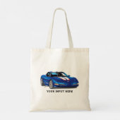ZEEOSIX COLLECTIBLE AUTO ART TOTE BAG (Achterkant)