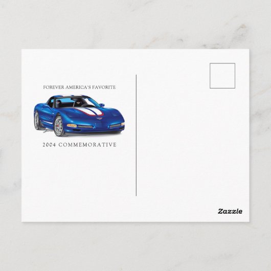 ZEEOSIX VERZAMELBARE AUTO KUNST BRIEFKAART (Achterkant)