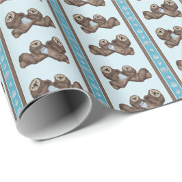 Zeeotter Cadeaupapier