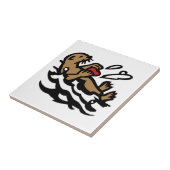 Zeeotter decoratieve tegels tegeltje (Zijkant)