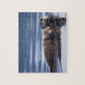 zeeotter, Enhydra lutris lutris Legpuzzel (Verticaal)